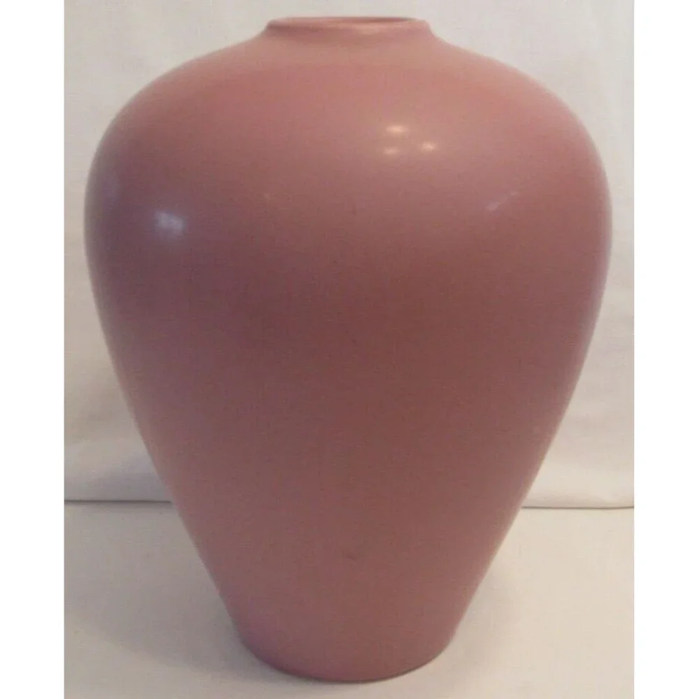 Vintage Haeger Matte Pink Calla Lilly Floral Vase